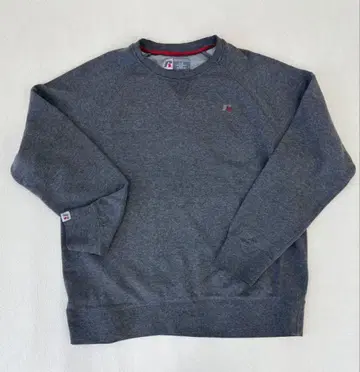 러셀 애슬레틱 그레이 크루넥 맨투맨 L