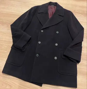 Gianfranco FERRE 필레 멜톤 미들 기장 더블 코트