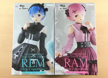 새상품 Trio-Try-iT 렘 라무 걸리시 코디 피규어 세트