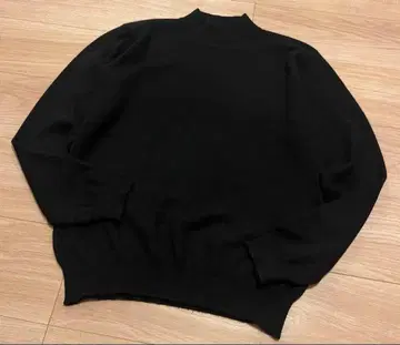 캐시미어 Pringle 블랙 니트 38 구제 의류