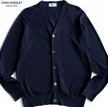 JOHN SMEDLEY 네이비 가디건