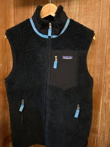 patagonia 레트로X 플리스 베스트 네이비