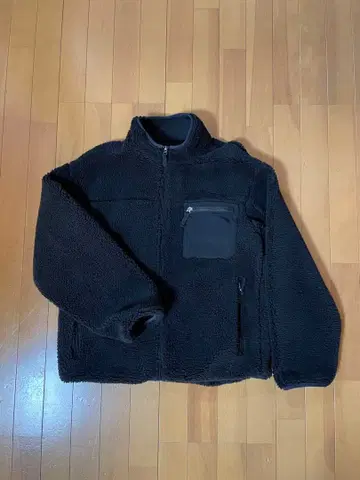 새상품 보아 플리스 자켓 블랙