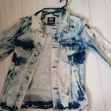 GLAD NEWS 타이다이 데님 자켓