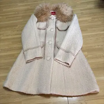 [ 12/15까지 판매 ] 핑크하우스 퍼 포함 코트