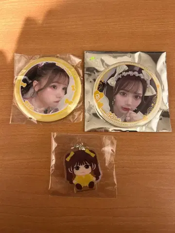 CUTIE STREET 후루사와 리사 캔 배지 표식 참