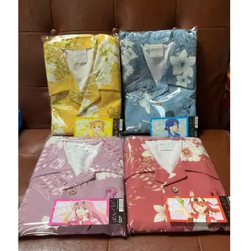 전 종류 보치치 락! 썸머 페어 하와이안 셔츠 프리 사이즈 특전 포함