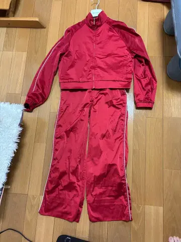 ZARA 셋업 빨간색