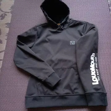 Loudmouth 블랙 후드 스웨터