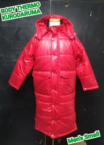 BODY THERMO 벤치 코트 KURO DARUMA 벤치 코트