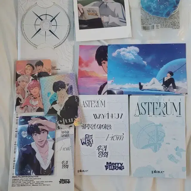 플레이브 미니2집 way4luv w4l 웨이포럽 개봉앨범 세트구성