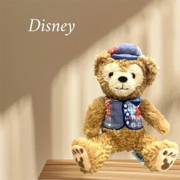 Disney 모자 달린 더피 봉제 인형