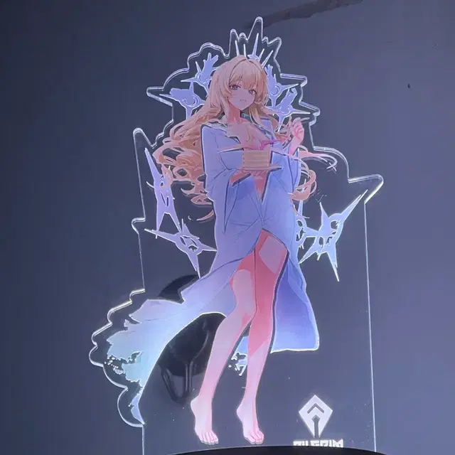 니케 크라운 아크릴 스탠드 무드등