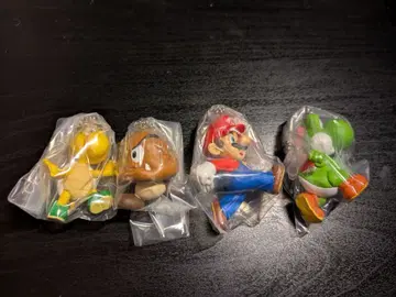 슈퍼 마리오 마스코트 참 컬렉션 2 4종류