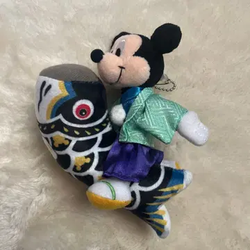 디즈니 연 모양 장식 미키 인형 배지