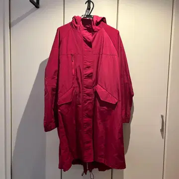 Lily Brown 빨간색 마운틴 후드티 사이즈 F