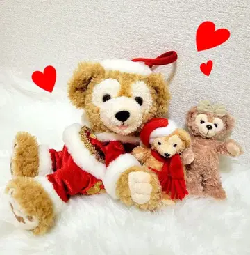 디즈니 더피 셰리메이 파우치 봉제 인형 마스코트