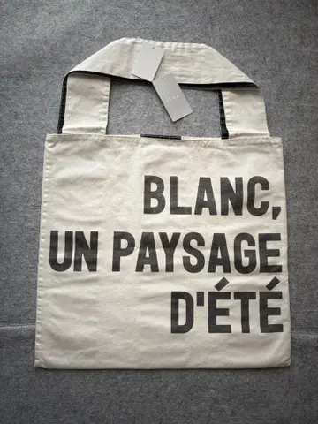 미사용 새상품 이에나 IENA BLANC COTTON BAG 리버서블