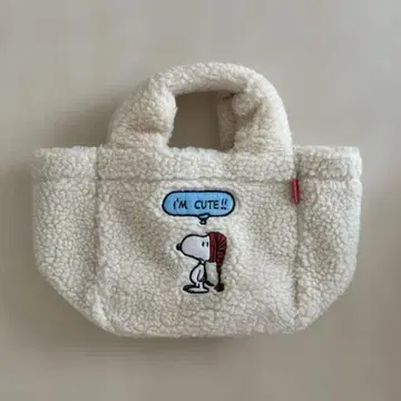 PEANUTS 스누피 보아 토트백 ROOTOTE