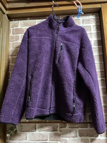 coen 퍼플 플리스 자켓 XL