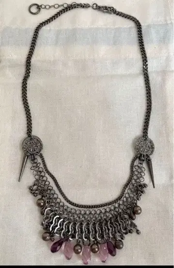 목걸이 스트라스부르고 STRASBURGO 핑크 계열