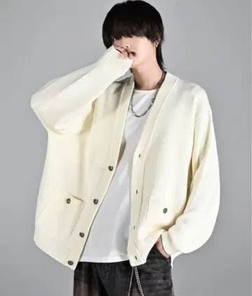 ADRER 화이트 가디건