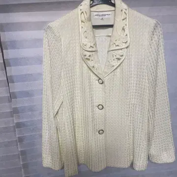 SEIJI KITANO 긴팔 가디건 42 아이보리