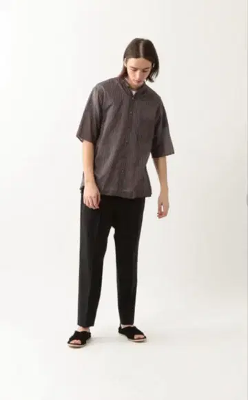 steven alan 테이퍼드 팬츠 슬랙스 블랙