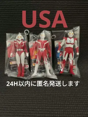 [ USA ] 울트라 히어로 시리즈 EX 소프트 비닐 세트