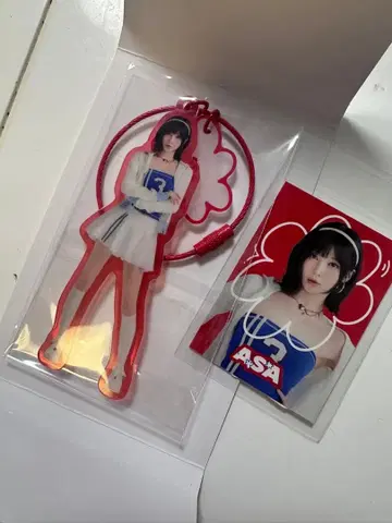 ASA 아크릴 스탠드 키링 세트