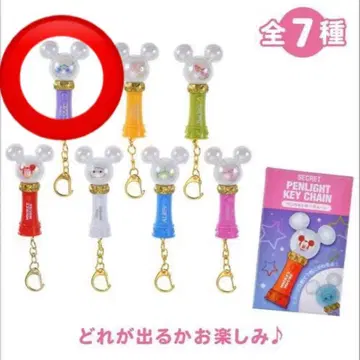 디즈니 스토어 시크릿 키링 응원봉 스티치