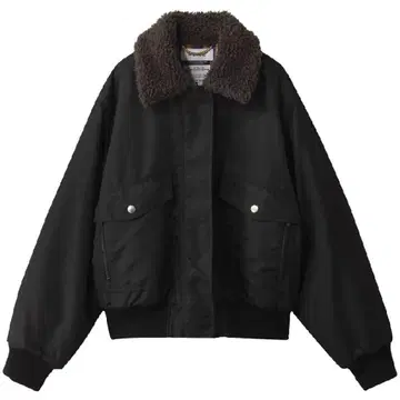 MUVElL 와일드 띵스 콜라보 봄버 자켓 (블랙/40)