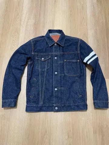 새상품급 모모타로 진즈 03-080 데님 자켓 38