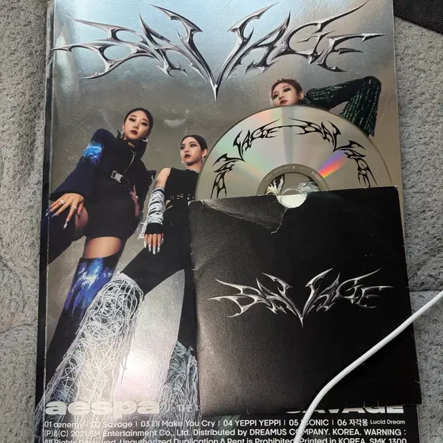 에스파 Savage FACE 앨범