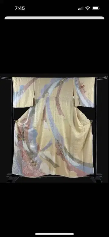 치소 옅은 오렌지 오케시보리 자수 시보리 호몬기 우메다 다이마루 맞춤