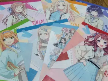 학원 아이돌 마스터 x 클리어 파일 7종 컴프 [새상품] 로손 오리지널