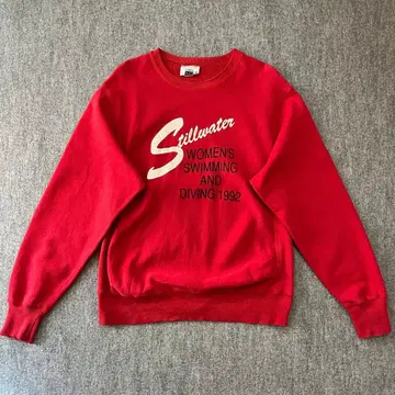 Lee USA 1992 스틸 워터 맨투맨 L 사이즈