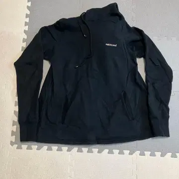 아메리카나 후드티 네이비