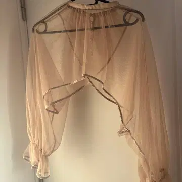 Ameri VINTAGE 2WAY VEIL TULLE TOP 포멀