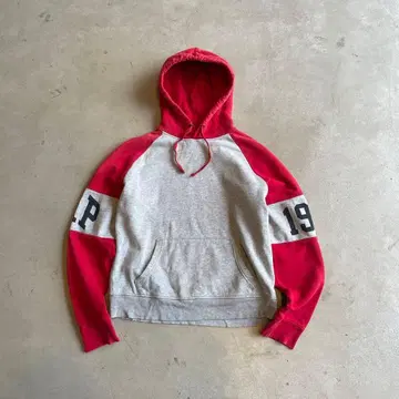 완판템 00s GAP 후드티 후디 레드 그레이 래글런 슬리브