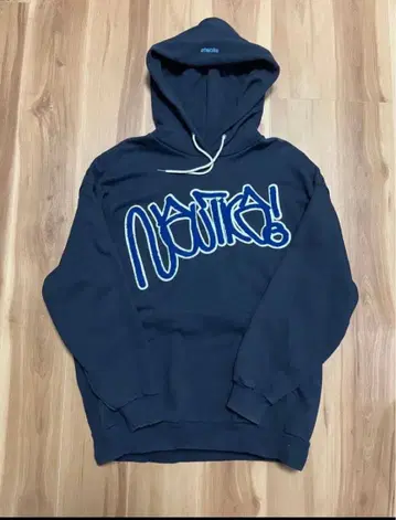 Nautica 네이비 후드 부착 후드티