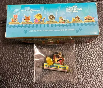 주토피아 2 미스터리 핀 배지 홍콩 디즈니랜드 한정판