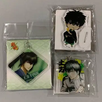 은혼 히지카타 토시로 키링 아크릴 스탠드 키링 3종