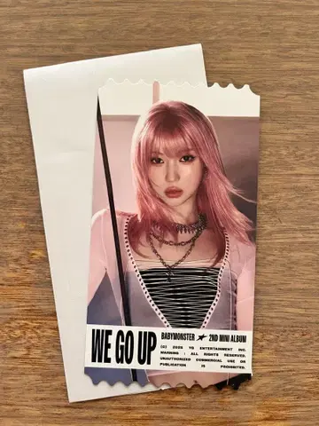 WE GO UP 본국 POP UP 입장 혜택 아사
