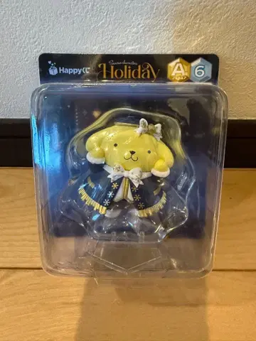 산리오 해피 복권 홀리데이 컬렉션 A상 피규어 폼폼푸딩