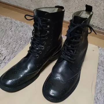 REGAL 리갈 블랙 부츠 H4A 7143BJ