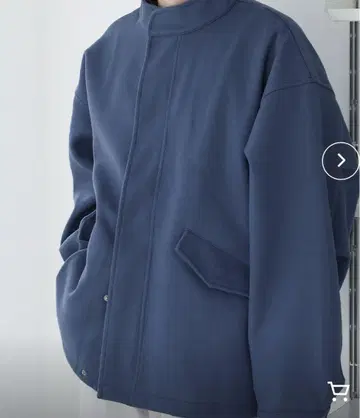 네이비 오버 사이즈 자켓