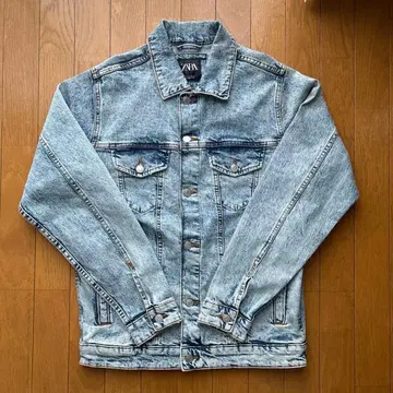 [ 새상품급 ] ZARA 라이트 블루 데님 자켓 G 남성용 M 사이즈