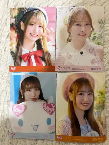 타키와키 쇼코 브로마이드 4컴프 묶음 판매