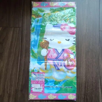 [레어 새상품] 헬로키티 고토치키티 기후 한정판 요로 폭포 핸드 타월